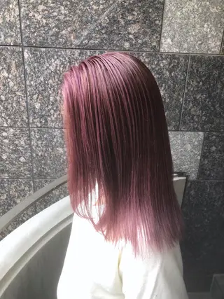 ミディアム カラーアンドケアリタ kitamuuuのヘアスタイル