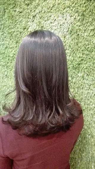 ミディアム カラー パーマ ヘアアレンジ メンズ キッズ ネイル マツエク・マツパ MEGUMI megumiのヘアスタイル