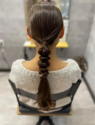 ヘアアレンジ 艶髪 🌸木下なつみのヘアスタイル
