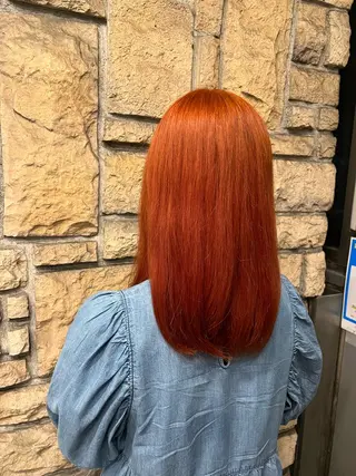 ロング カラー miku 三ノ輪のヘアスタイル