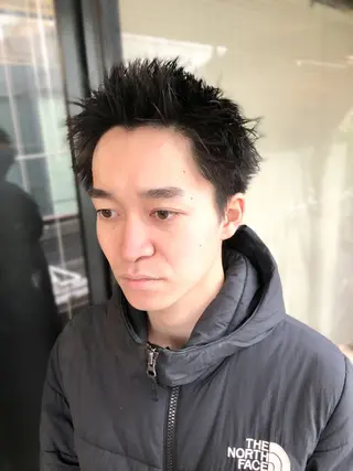ヘアアレンジ メンズ メンズ特化✂️栗原 侑也のヘアスタイル