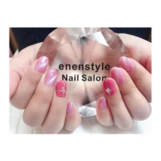 ショート ネイル 👑enen style👑のネイルデザイン