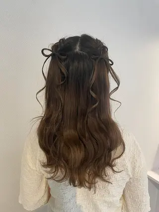 ロング 倉地 更彩のヘアスタイル