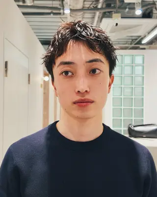 パーマ メンズ メンズパーマ/メンズ カット　田中気理真のヘアスタイル