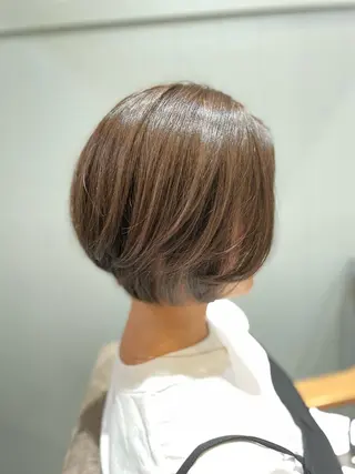 ショート カラー ✨ハイトーン✨ダブル カラー✨シバサキのヘアスタイル