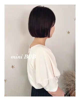 ショート カラー 市川 千夏のヘアスタイル