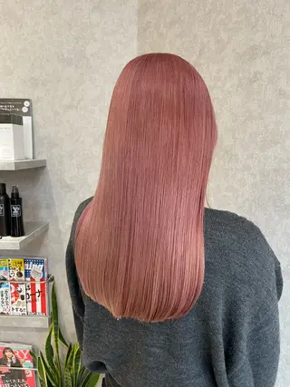 セミロング カラー バレイヤージュ特化｜ Takuのヘアスタイル