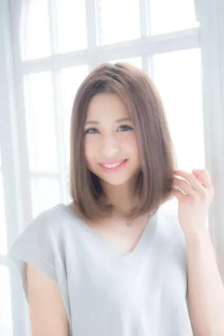 ミディアム yoshi (菅沼義晴)のヘアスタイル