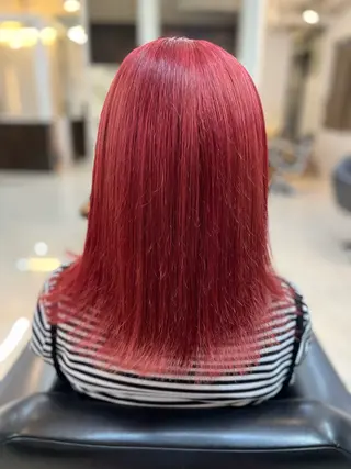 ミディアム カラー 🍒 SANA🍒のヘアスタイル