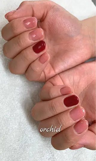 ネイル orchid ♡オーキッドのネイルデザイン