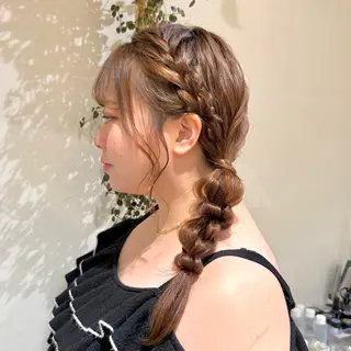 ヘアアレンジ モテhair♡.* マツエク/さくら🍨のマツエク・マツパデザイン