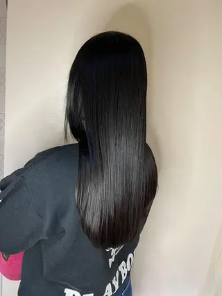 ロング ⚪️髪質改善 縮毛 店長 コウ⚪️のヘアスタイル