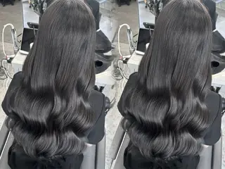 ロング カラー 渋谷韓国ヘア🇰🇷 SAYAKA🩶ᩚのヘアスタイル