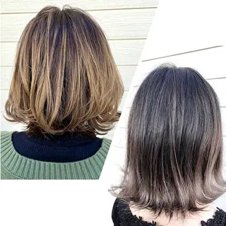 カラー ✨髪質改善🎨 杉本賢人のヘアスタイル