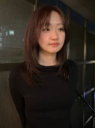 セミロング 原宿/透明感カラー 🌴yacoのヘアスタイル