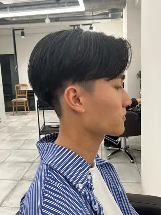 ショート パーマ メンズ 🏆メンズヘア特化 🥇代表りんぺーのヘアスタイル