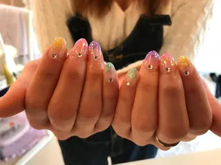 ネイル ♡ビジュール♡ NAIL &まつ毛のマツエク・マツパデザイン