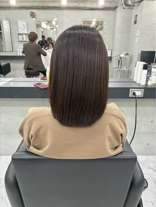 ミディアム Endearing 🌟銀座のヘアスタイル