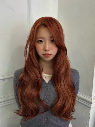 ロング カラー maisonHALU /古吉かやのヘアスタイル