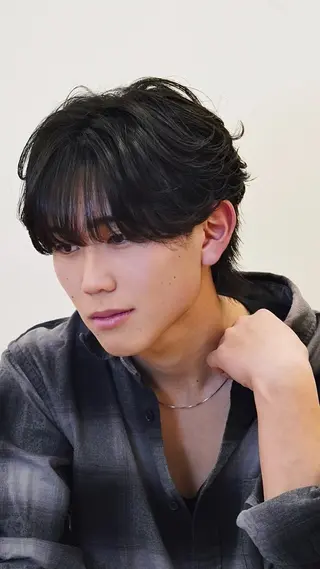 ショート パーマ become men's hair 名駅店所属・名駅/フェザーパーマ 韓国ヘア/森岡のヘアスタイル