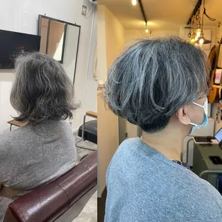 ショート メンズ キッズ 水素トリートメント/ 髪質改善/ナカノメのヘアスタイル