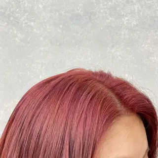 セミロング カラー 顔周りカット/透明感 カラー✂️MEIのヘアスタイル