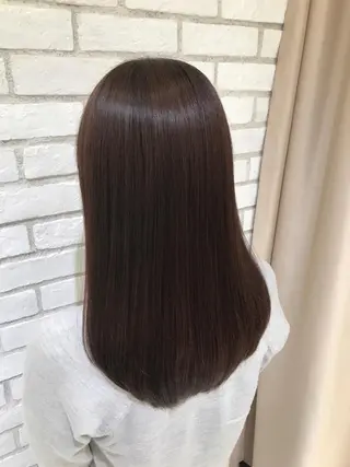 ロング 米良 志織のヘアスタイル