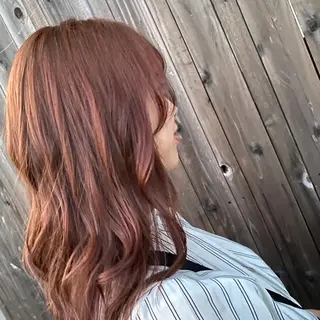ロング カラー ブリーチカラー🫧 森　凪沙のヘアスタイル