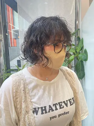 ショート 早瀬裕之 パーマのヘアスタイル