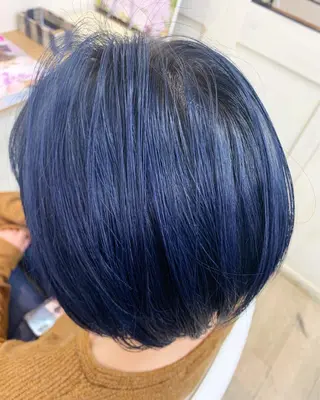 ショート カラー Gemini代表 Maedaのヘアスタイル