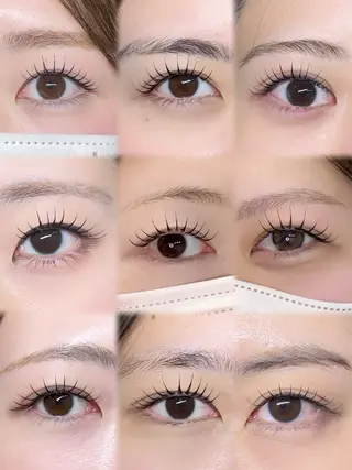 マツエク・マツパ Mimi .BEBE🎀のマツエク・マツパデザイン