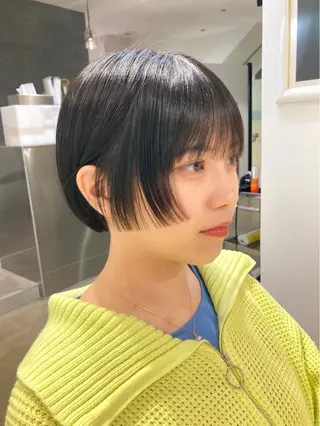 ショート bouquet 野口晴菜のヘアスタイル