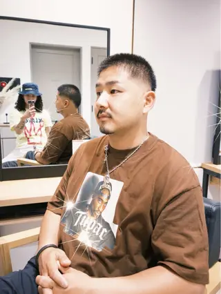 ショート メンズ FJ Kaminokeのヘアスタイル