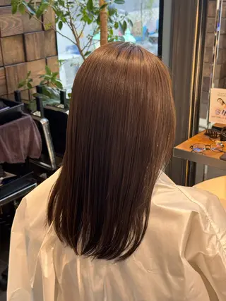 セミロング カラー MINX似合わせボブ 髪質改善/岩城槙乃介のヘアスタイル