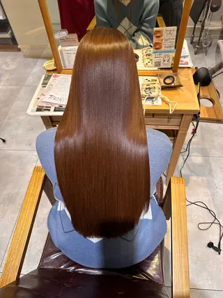 ロング カラー 清家 遥香のヘアスタイル