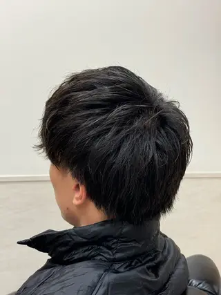 ミディアム メンズ 💈Hisa ／ 理容師💈のヘアスタイル
