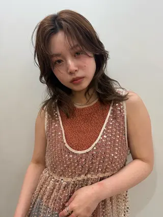 ミディアム ♡ktwoかな /透明感カラーのヘアスタイル