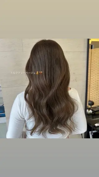 ロング カラー カットモデル募集 ❤️ྀིHINATAのヘアスタイル