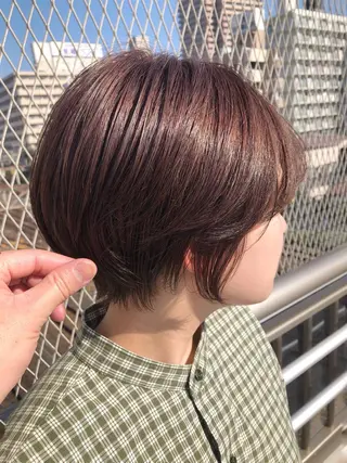 ショート カラーアンドケアリタ kitamuuuのヘアスタイル