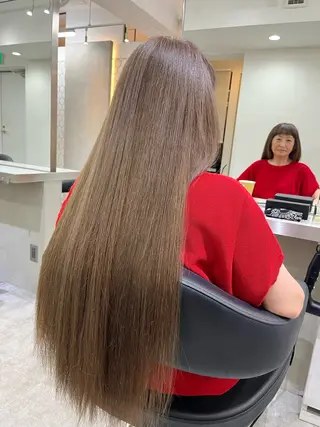 ロング カラー 塚田 直太郎のヘアスタイル