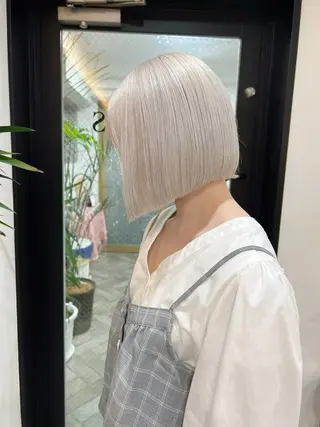 ショート ✨ハイトーン/シール エクステ✨♠優羽のヘアスタイル