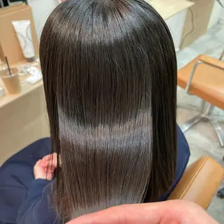 ミディアム カラー 👑髪質改善の匠👑 サンジョウ ユウキのヘアスタイル