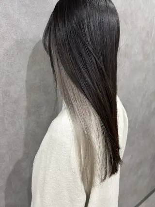 ロング ミルクティー職人× HIROSEのヘアスタイル