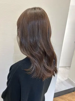セミロング カラー bnd_bnd アイのヘアスタイル