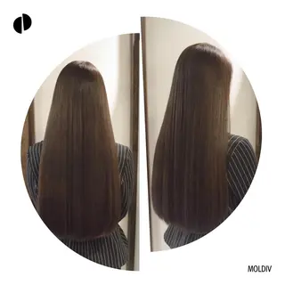 ロング カラー ✨縮毛矯正✨髪質改善 ナカシマ ユミのヘアスタイル