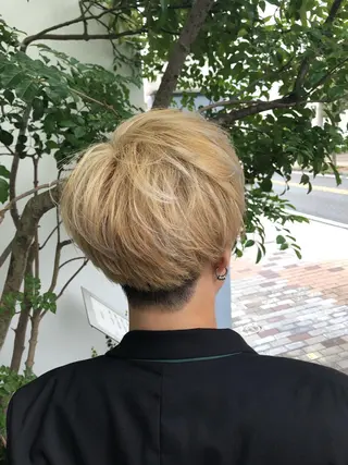 カラー メンズ 千種区/くせ毛カット /尾島光季のヘアスタイル