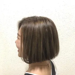 ショート カラー 中司 莉菜のヘアスタイル