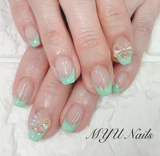 ネイル ニュアンスネイル🌈 MYU Nailsのネイルデザイン
