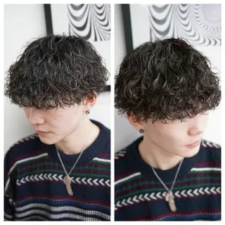 パーマ メンズ メンズパーマ/長岡 坂口祥貴/店長のヘアスタイル