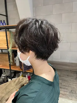 ショート 奥東巧真 /パーマスタイル✨のヘアスタイル